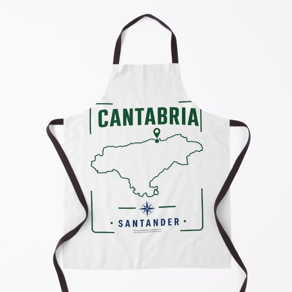 Item preview, Cantabria Santander Spain map designed and sold by pirminio.