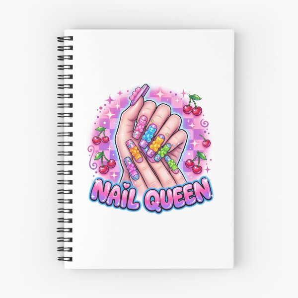 Item preview, Retro Y2K Gummy Bear Charm Acrylic Nail Queen Sticker designed and sold by DuckOddity.