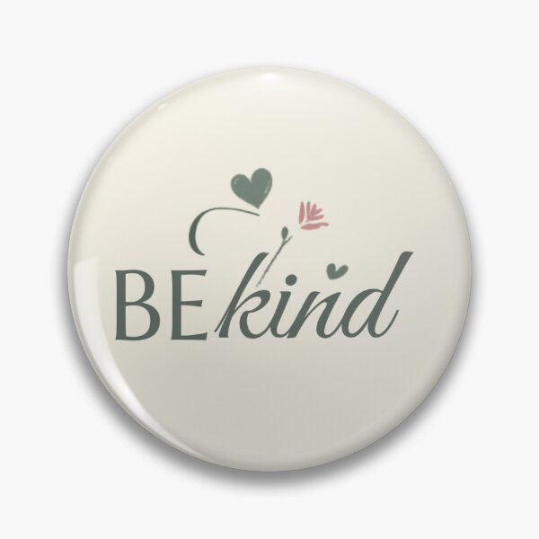 Item preview, Be Kind Minimalist Aesthetic Floral Typography Quote designed and sold by RadiantReza.