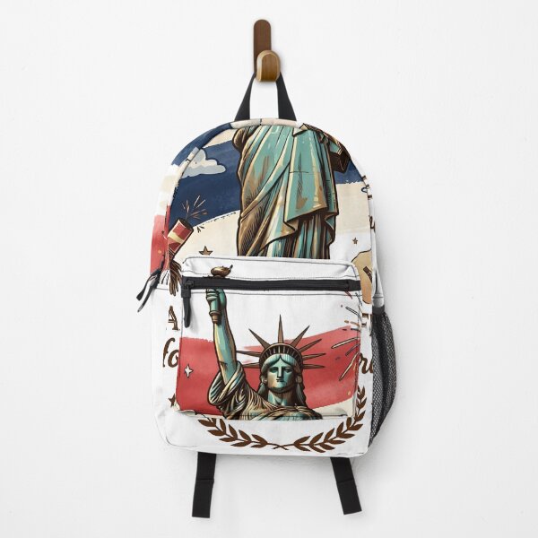 Item preview, Land of the Free - Artistic Statue of Liberty American Heritage Design designed and sold by SupernovaNote.