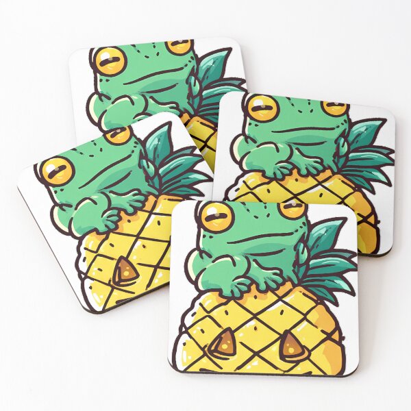 Item preview, Jack-O-Pineapple Frog designed and sold by pumsquare.