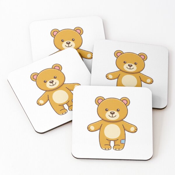 Item preview, Cute Teddy Bear with Patch designed and sold by BoldConcept43.