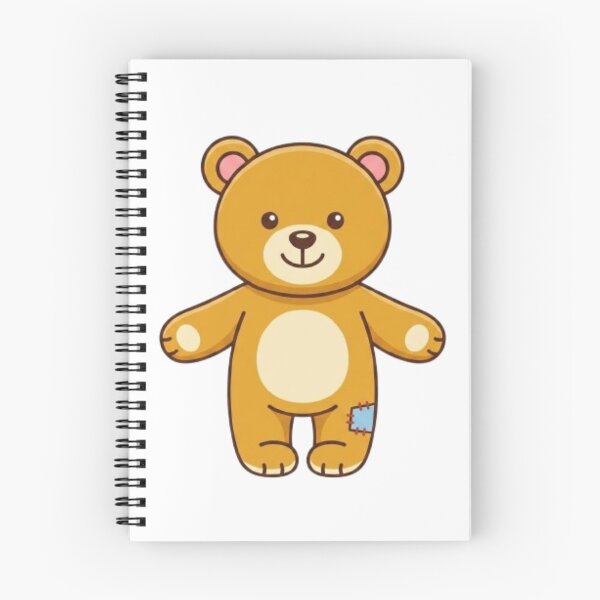 Item preview, Cute Teddy Bear with Patch designed and sold by BoldConcept43.