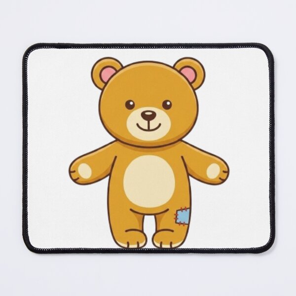 Item preview, Cute Teddy Bear with Patch designed and sold by BoldConcept43.