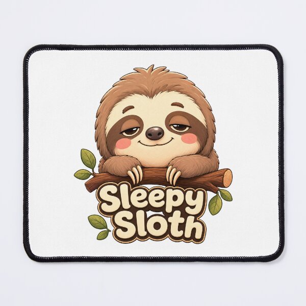 Item preview, Cute Sleepy Sloth designed and sold by pirminio.