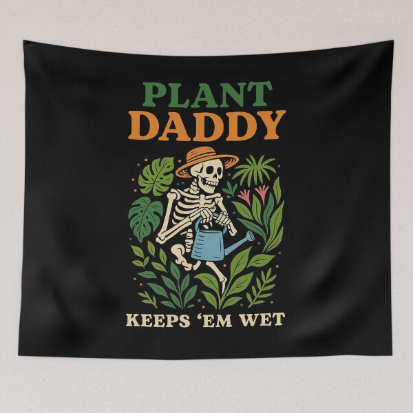 Item preview, Plant Daddy Keeps 'Em Wet Funny designed and sold by nosu-art-pod.