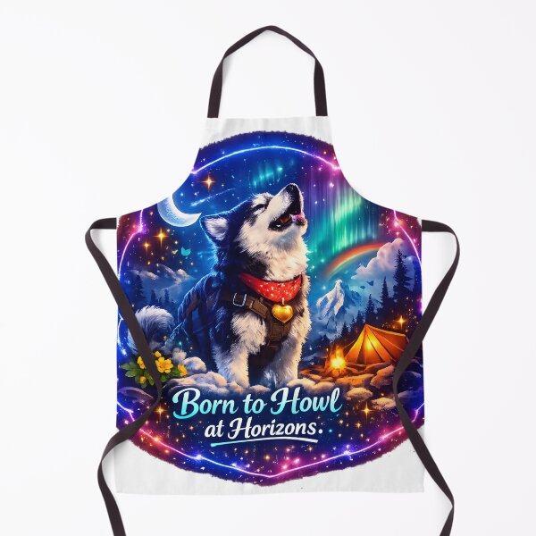 Item preview, Husky Adventure – “Born to Howl at Horizons.” designed and sold by bluesirian22.