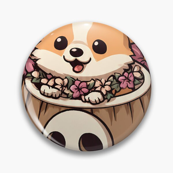 Item preview, Coconut Ghost Corgi designed and sold by pumsquare.