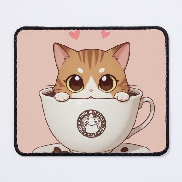 Item preview, I LOVE COFFEE AND CATS designed and sold by BLUESKY11a.