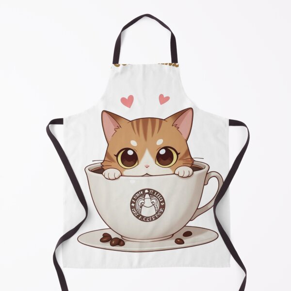 Item preview, I LOVE COFFEE AND CATS designed and sold by BLUESKY11a.