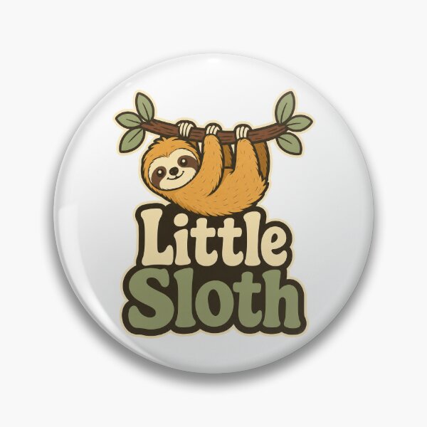 Item preview, Cute little sloth designed and sold by pirminio.