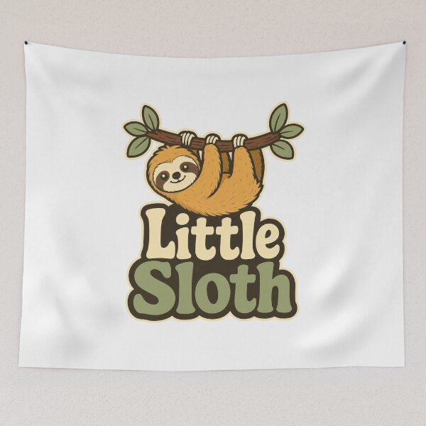 Item preview, Cute little sloth designed and sold by pirminio.