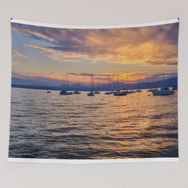 Item preview, Bardolino Sunset over Lake Garda designed and sold by Violaman.
