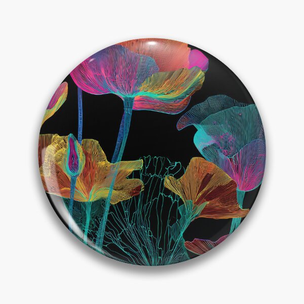 Item preview, Neon botanica luminous petals designed and sold by REDCLASH2002.