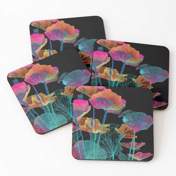 Item preview, Neon botanica luminous petals designed and sold by REDCLASH2002.