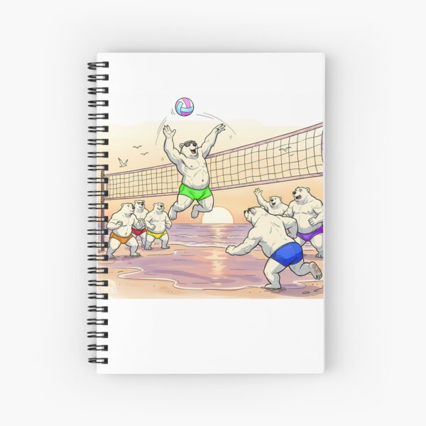 Item preview, Beach Bear Volleyball - Pride designed and sold by Black Rainbow Studios.
