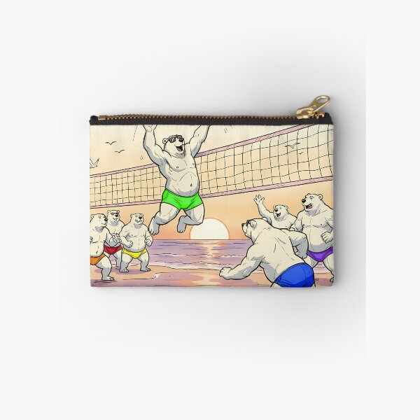 Item preview, Beach Bear Volleyball - Pride designed and sold by Black Rainbow Studios.