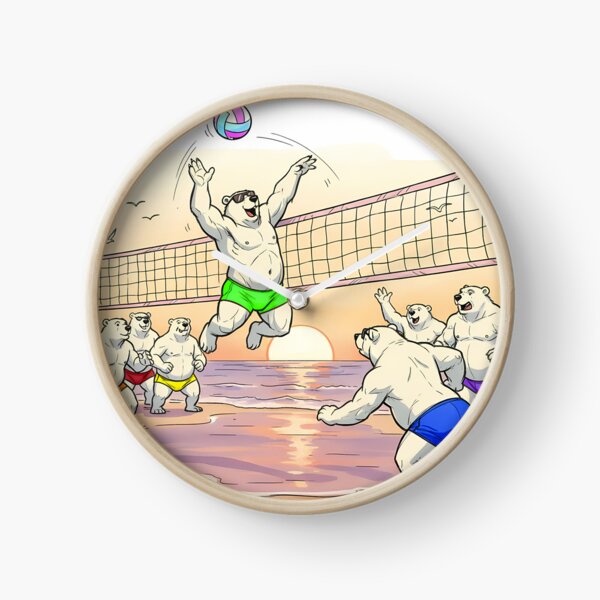 Item preview, Beach Bear Volleyball - Pride designed and sold by Black Rainbow Studios.
