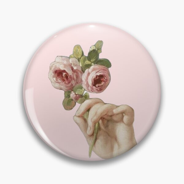 Item preview, girly girl - vintage roses in hand from painting designed and sold by inainart.
