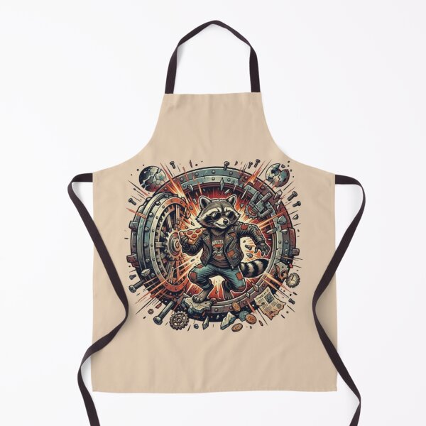 Item preview, Vault Breaker – Pizza Raccoon Chaos designed and sold by Dogandesighn.