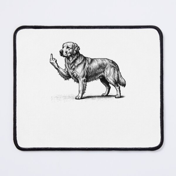 Item preview, Funny Labrador Dog Midle Finger designed and sold by nosu-art-pod.