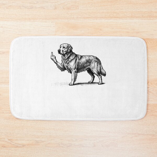Item preview, Funny Labrador Dog Midle Finger designed and sold by nosu-art-pod.
