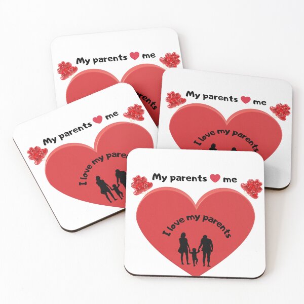 Item preview, I love my parents  designed and sold by nadiabaza83.