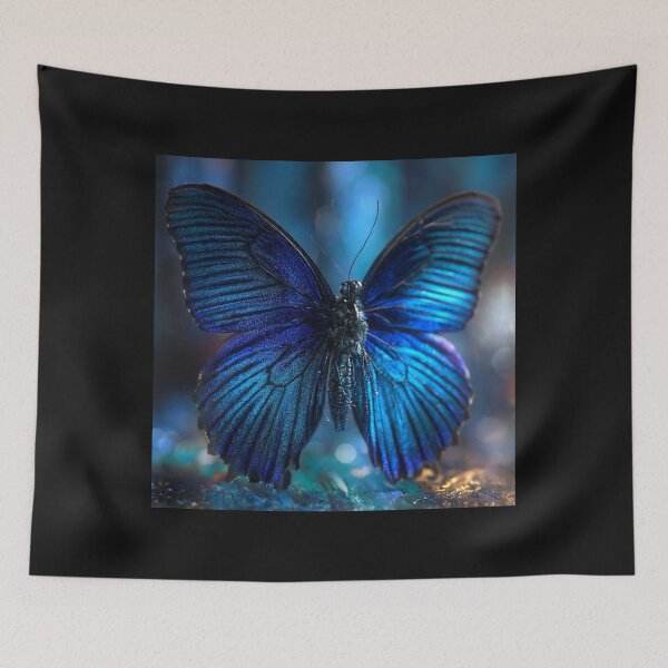 Item preview, Vittoria Blue Morpho: Where Nature Meets Urban Art designed and sold by Helios Be. Lavsh.
