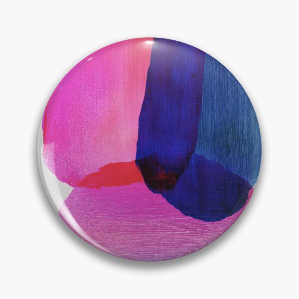 Item preview, Blue Fuchsia Abstract Painting designed and sold by soheedesigns.