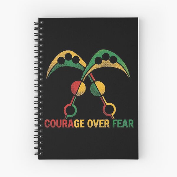 Item preview, Courage Over Fear Akofena Swords Pop Art designed and sold by DuckOddity.