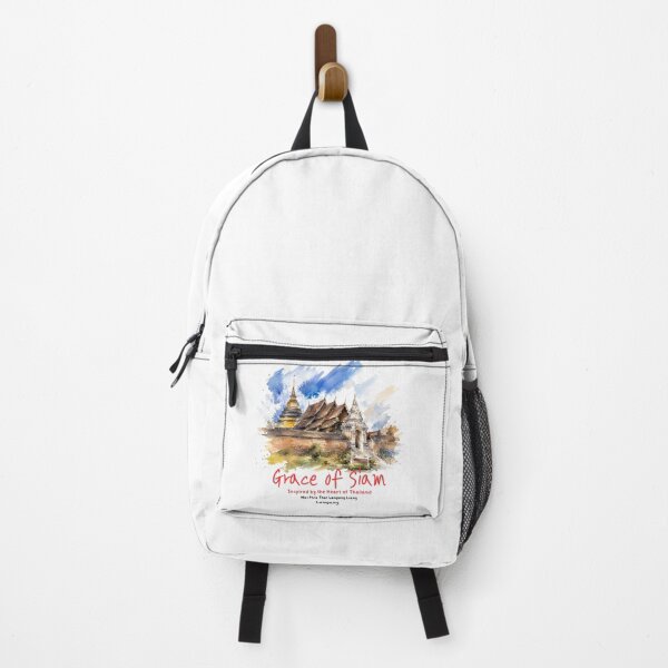 Item preview, Grace of Siam | Lanna Temple Watercolor Art | Thailand Travel designed and sold by Beeform.