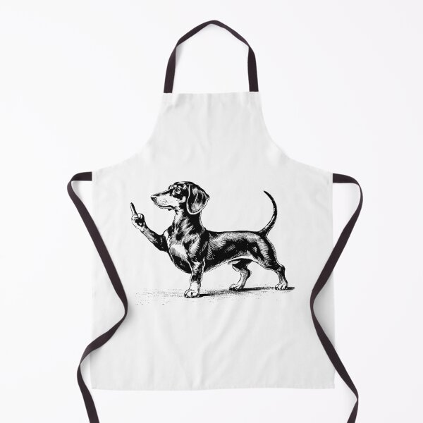 Item preview, Funny Dachshund Dog Midle Finger designed and sold by nosu-art-pod.