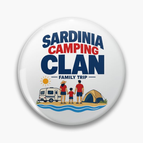 Item preview, Sardinia Camping Clan Family Trip designed and sold by pirminio.