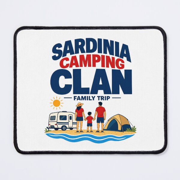 Item preview, Sardinia Camping Clan Family Trip designed and sold by pirminio.