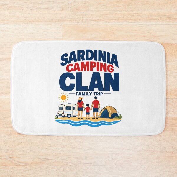 Item preview, Sardinia Camping Clan Family Trip designed and sold by pirminio.
