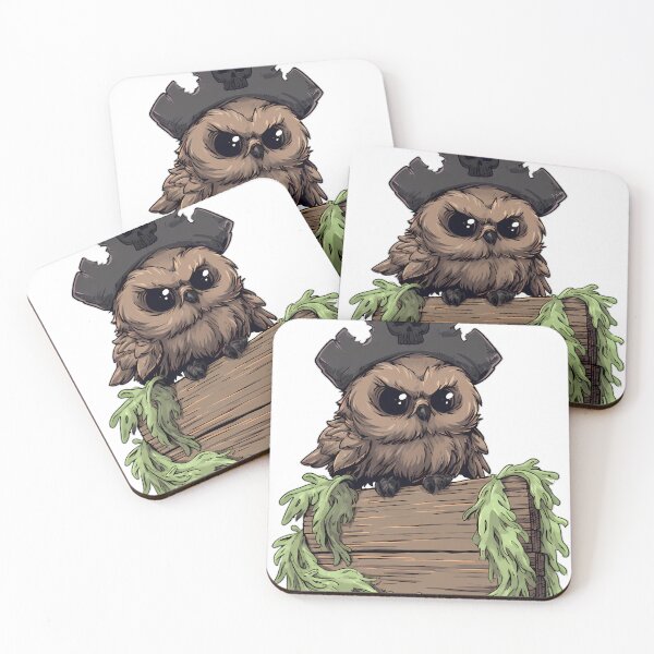 Item preview, Pirate Owl Beach designed and sold by pumsquare.