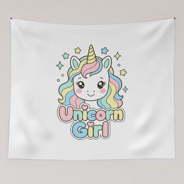 Item preview, Cute unicorn for girls designed and sold by pirminio.