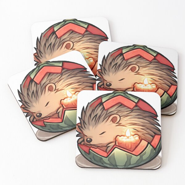 Item preview, Watermelon Lantern Hedgehog designed and sold by pumsquare.