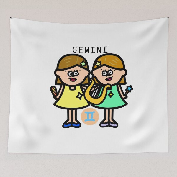 Item preview, Zodiac signs Gemini designed and sold by kanaehonkawa.