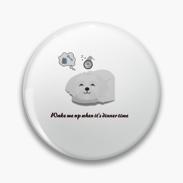 Item preview, Wake me up when it's dinner time  funny lazy humor designed and sold by nadiabaza83.