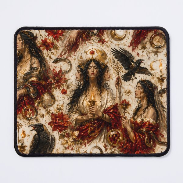 Item preview, Goddess Hecate Vintage Gothic Witchcore  designed and sold by BeataPrint.