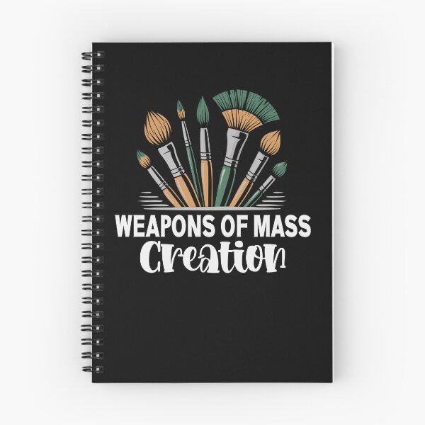 Item preview, Weapons of Mass Creation Funny Art Brush Painter Artist  designed and sold by Colorfulman.