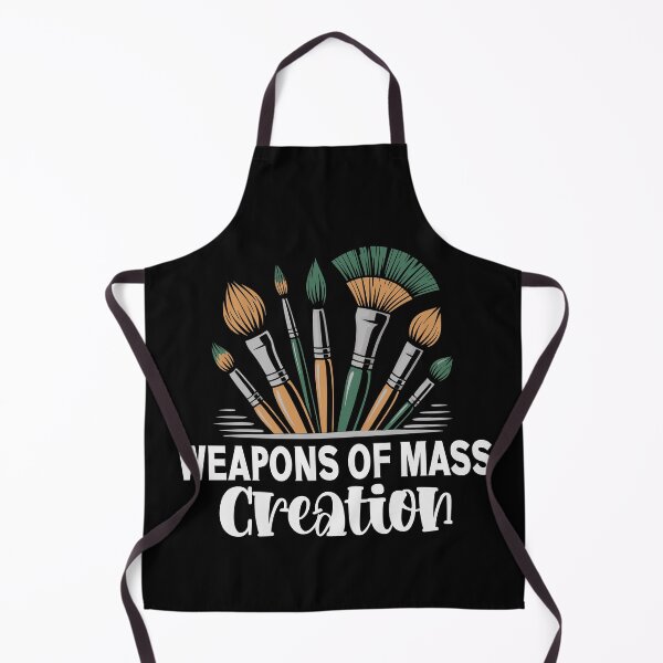 Item preview, Weapons of Mass Creation Funny Art Brush Painter Artist designed and sold by Colorfulman.