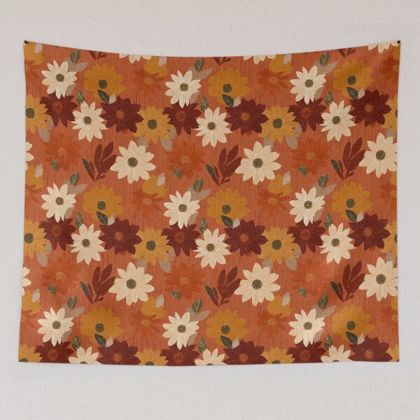 Item preview, Edgy Sunflower Flower  - Birth Flower Pattern - Housewarming Gifts designed and sold by RoyalStarsPatts.