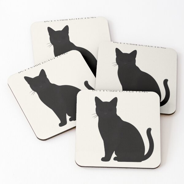 Item preview, Dead Inside But Purrfectly Fine - Sarcastic Black Cat Mental Health Humor designed and sold by Mystic & Celestial Art.