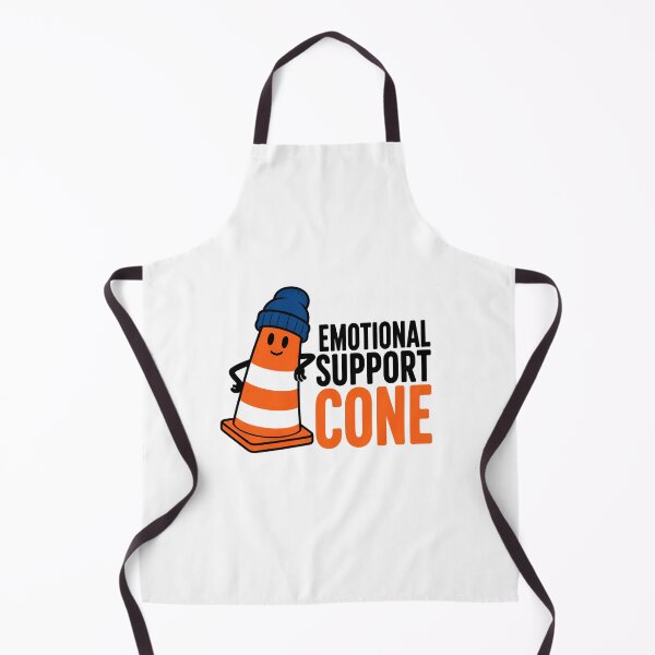 Item preview, Emotional Support Cone Montreal Construction Funny Art designed and sold by Fenay Designs.