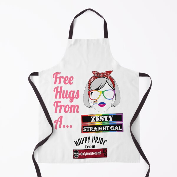 Item preview, Free Hugs Zesty Straight Gal (White) *More Colors Available in Collection designed and sold by OnlyDadsForReal.