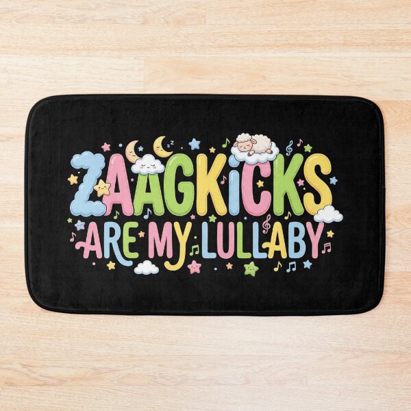 Item preview, Zaagkicks Are My Lullaby Funny Uptempo Rave Meme designed and sold by SPAZE-Typo.