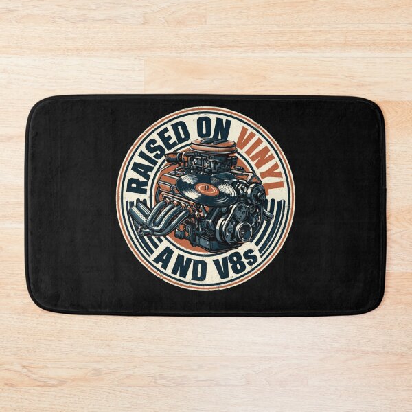 Item preview, Raised On Vinyl and V8s designed and sold by FizjoHed.