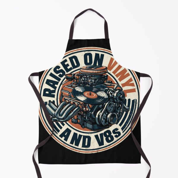 Item preview, Raised On Vinyl and V8s designed and sold by FizjoHed.